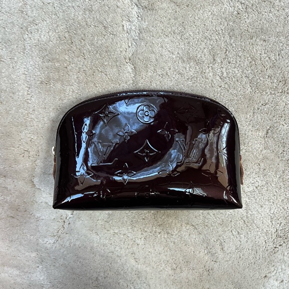 Authentic Louis Vuitton Monogram Vernis Pochette Cosmetic Pouch - Picture 3 of 16